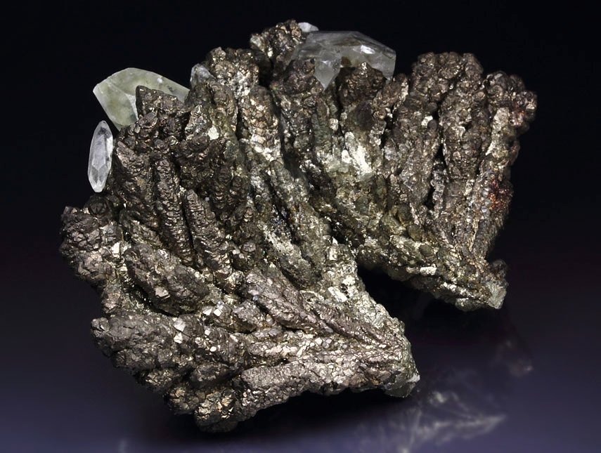 CHALCOPYRITE, CALCITE