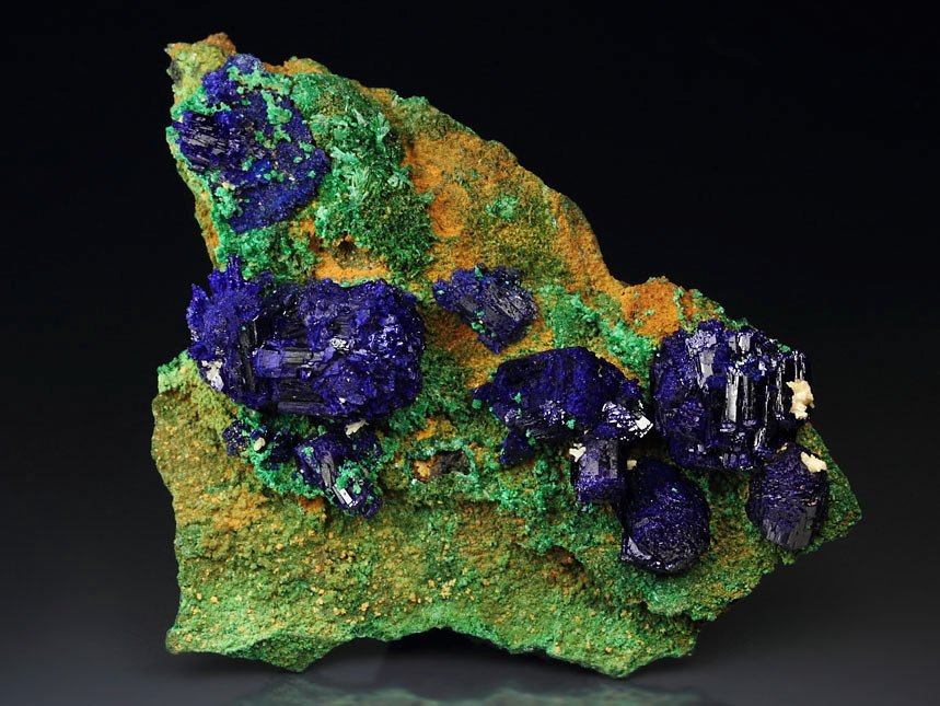 new find - AZURITE, MALACHITE