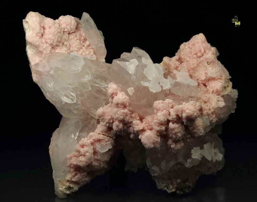 RHODOCHROSITE, QUARTZ, CALCITE