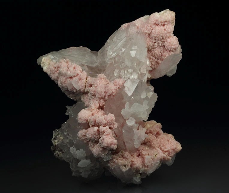 RHODOCHROSITE, QUARTZ, CALCITE