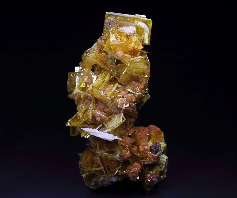 WULFENITE, MIMETITE, BARYTE