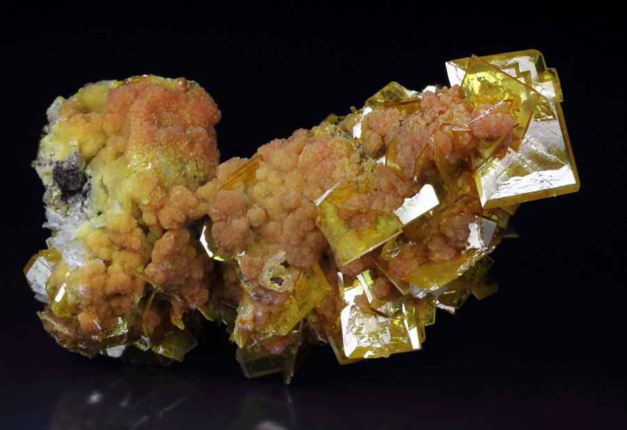 WULFENITE, MIMETITE, BARYTE