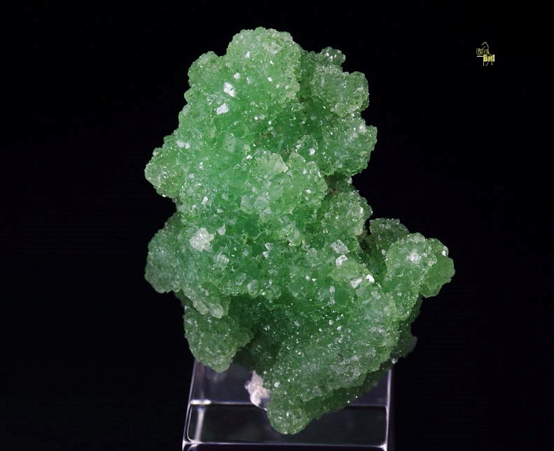 SMITHSONITE var. CUPRIAN SMITHSONITE