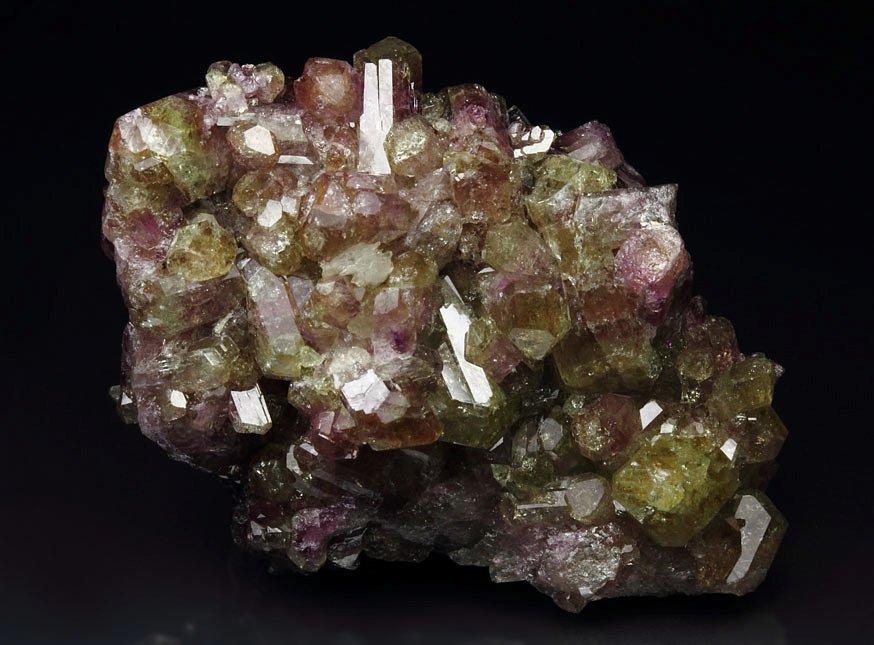 gem VESUVIANITE bi-color, DIOPSIDE