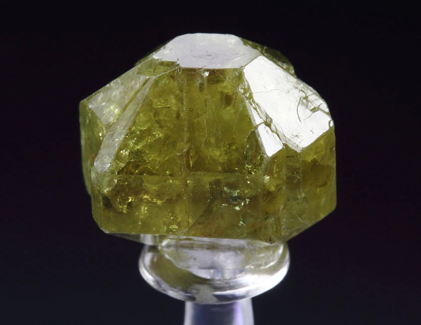 gem CHRYSOBERYL twinned