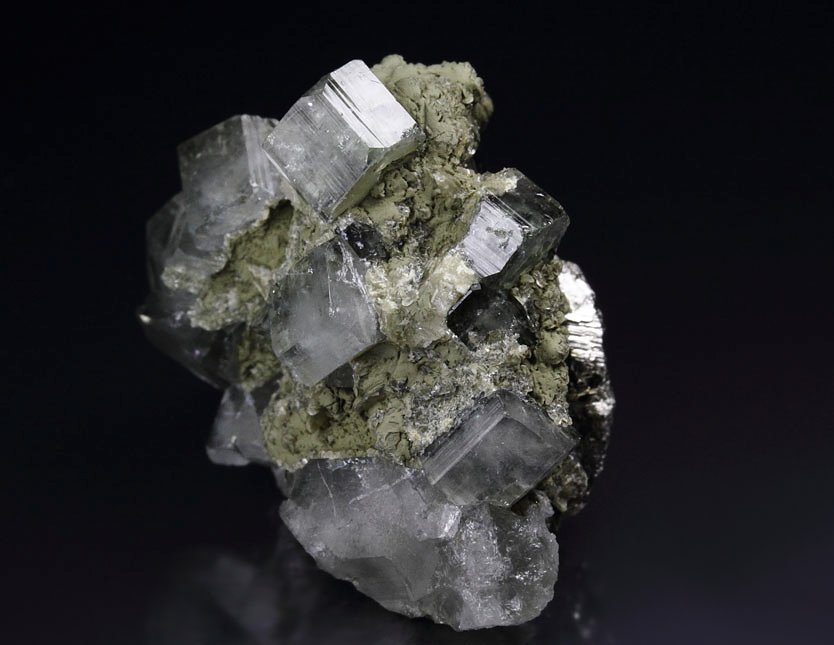 gem FLUORAPATITE, MUSCOVITE, ARSENOPYRITE