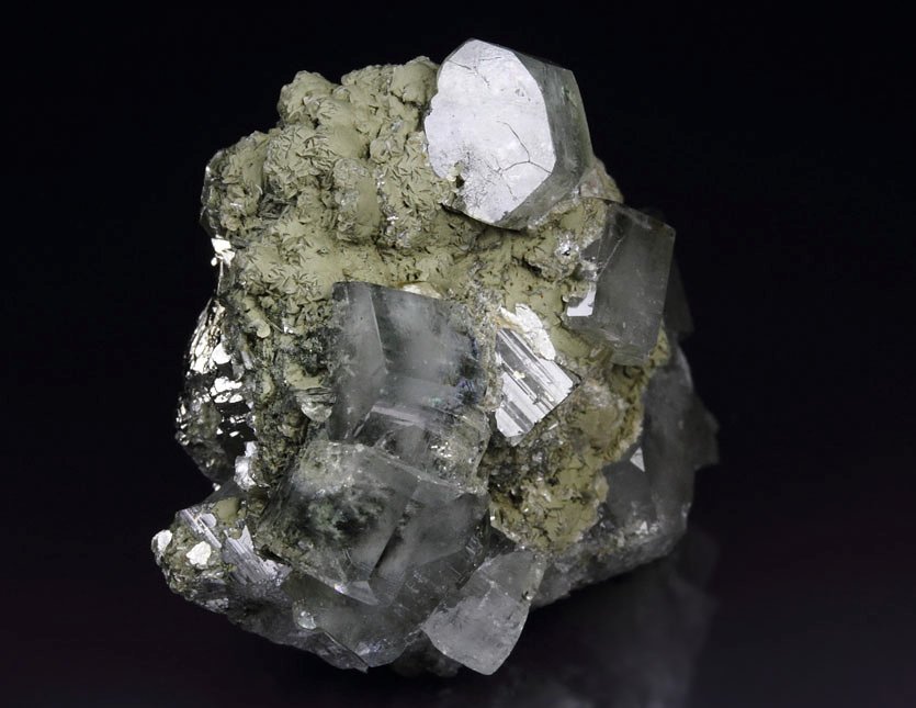 gem FLUORAPATITE, MUSCOVITE, ARSENOPYRITE