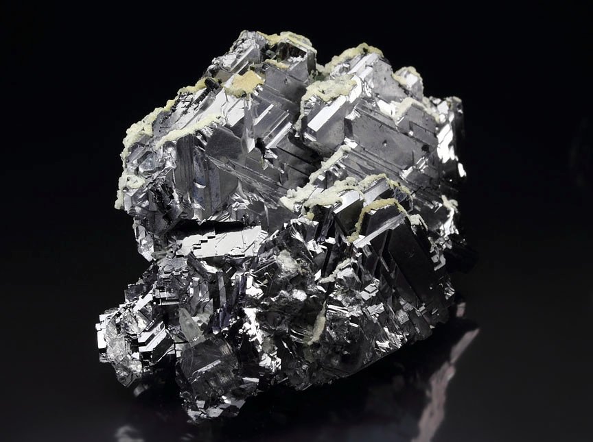 GALENA - SPINEL LAW TWIN, CALCITE