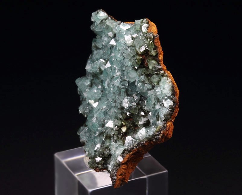 gem ADAMITE var. CUPRIAN ADAMITE