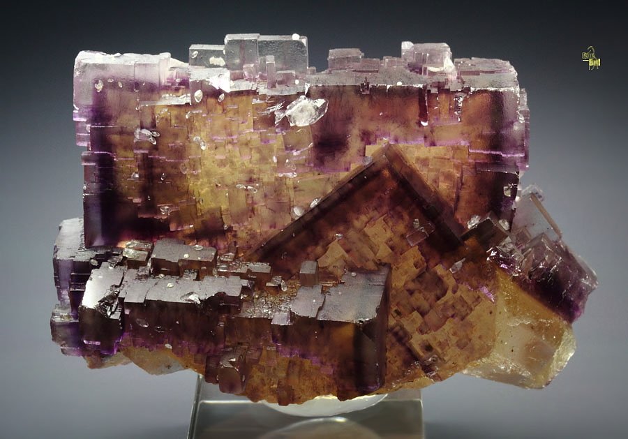 FLUORITE with PHANTOMS