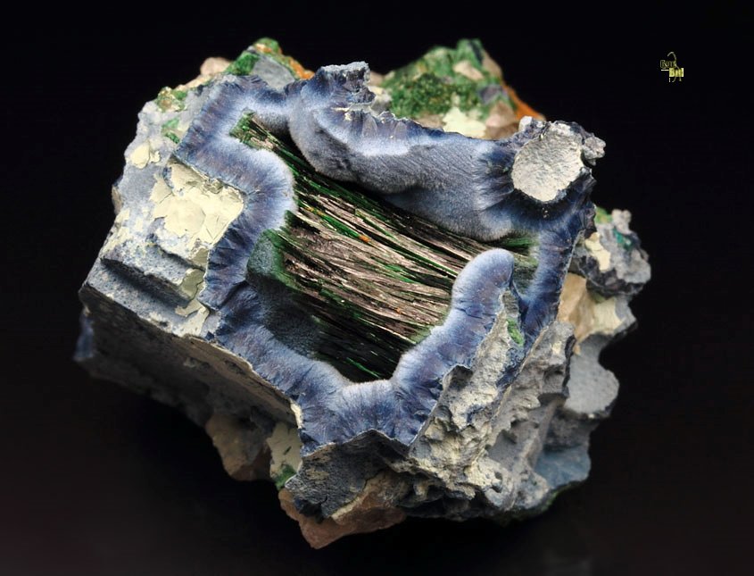 SHATTUCKITE, MALACHITE