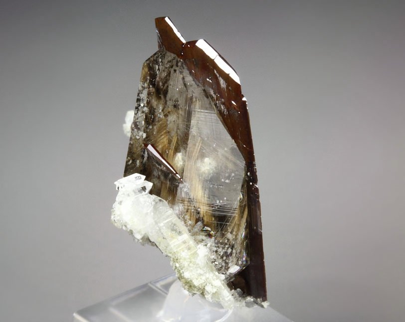 BROOKITE, QUARTZ