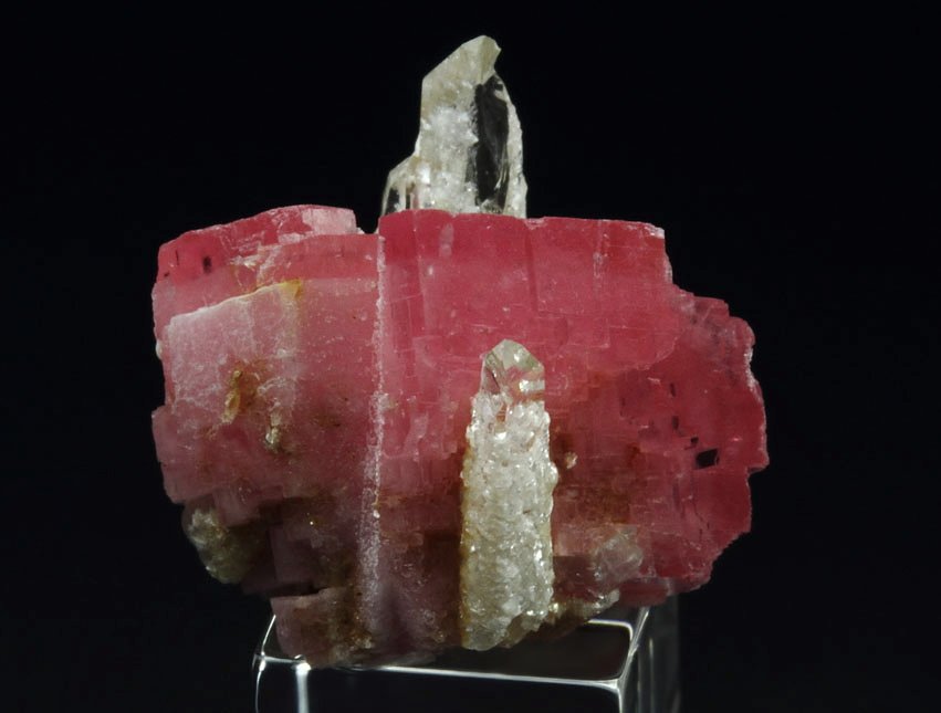 gemmy RHODOCHROSITE, QUARTZ