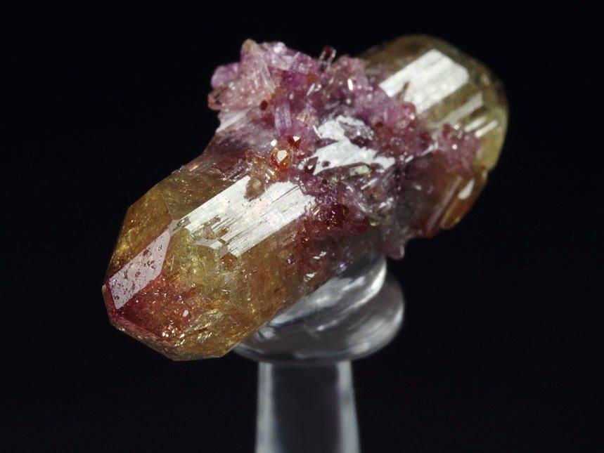 bi-terminated VESUVIANITE bi-color 