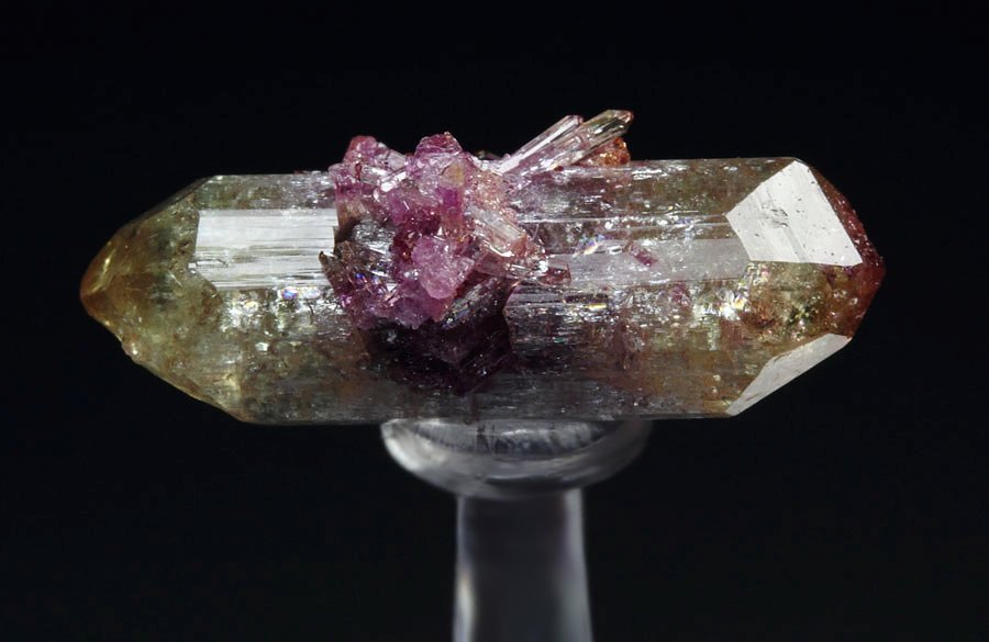 bi-terminated VESUVIANITE bi-color 