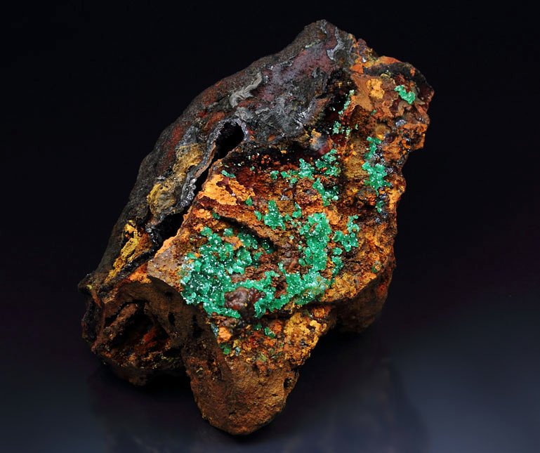 ADAMITE var. CUPRIAN ADAMITE