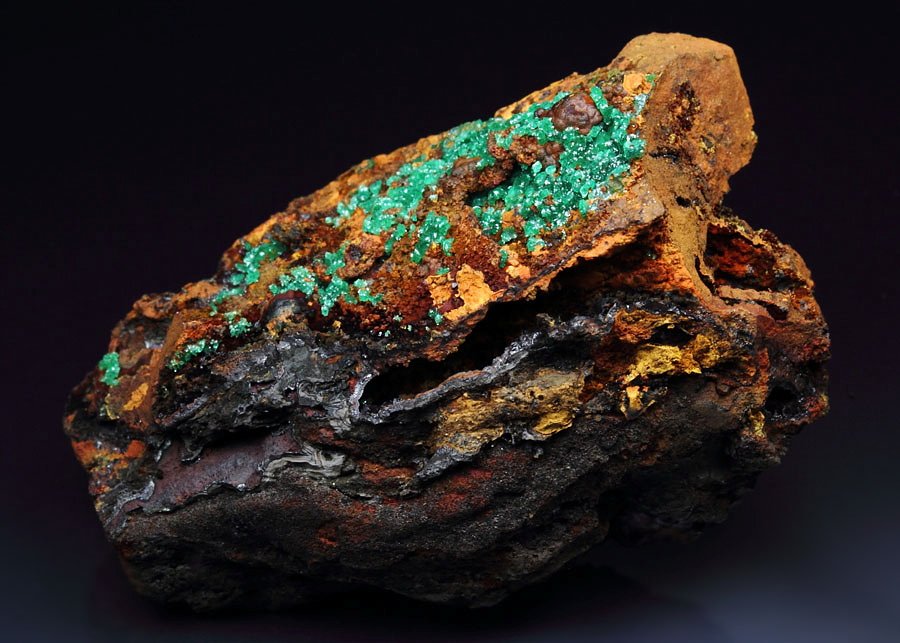 ADAMITE var. CUPRIAN ADAMITE