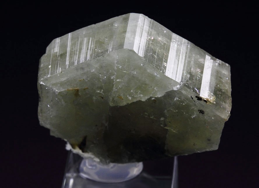 gem FLUORAPATITE, QUARTZ