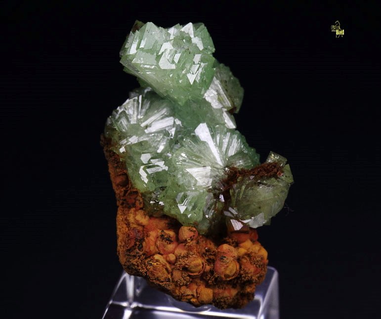 gemmy ADAMITE var. CUPRIAN ADAMITE