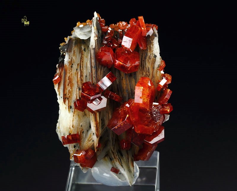 gemmy VANADINITE, BARYTE