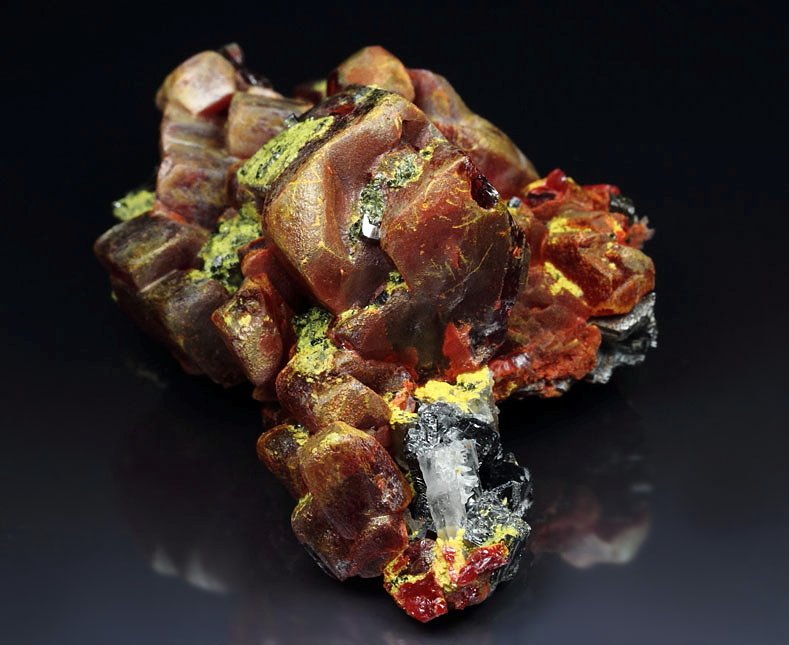 REALGAR, ORPIMENT, SPHALERITE, GALENA