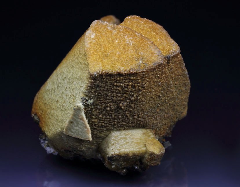 SIDERITE epimorph after CALCITE, SPHALERITE