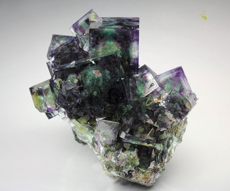 FLUORITE with PHANTOMS