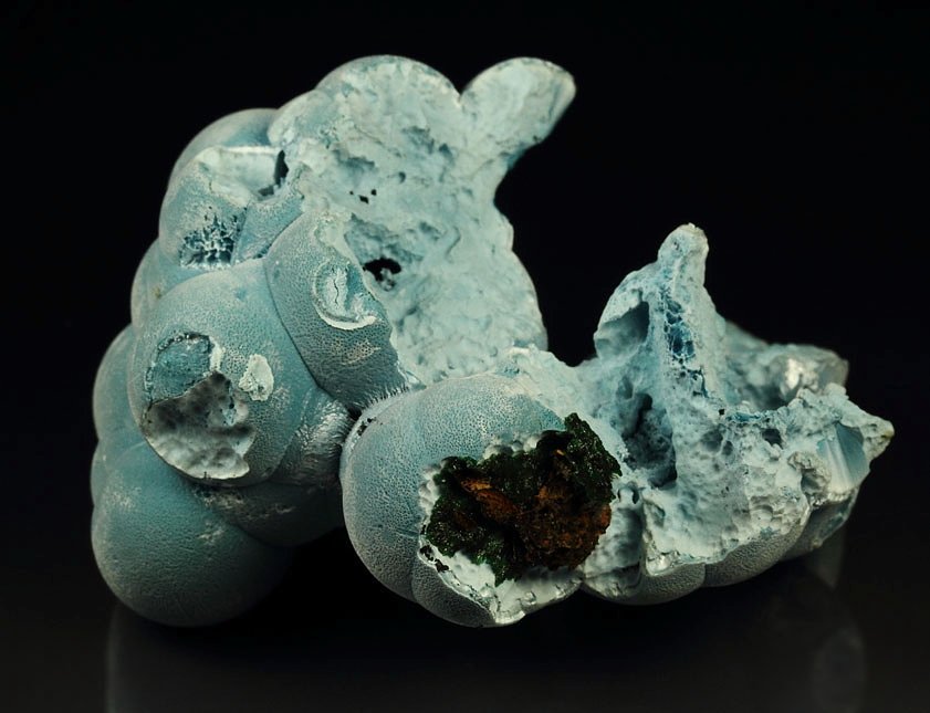 SHATTUCKITE, MALACHITE