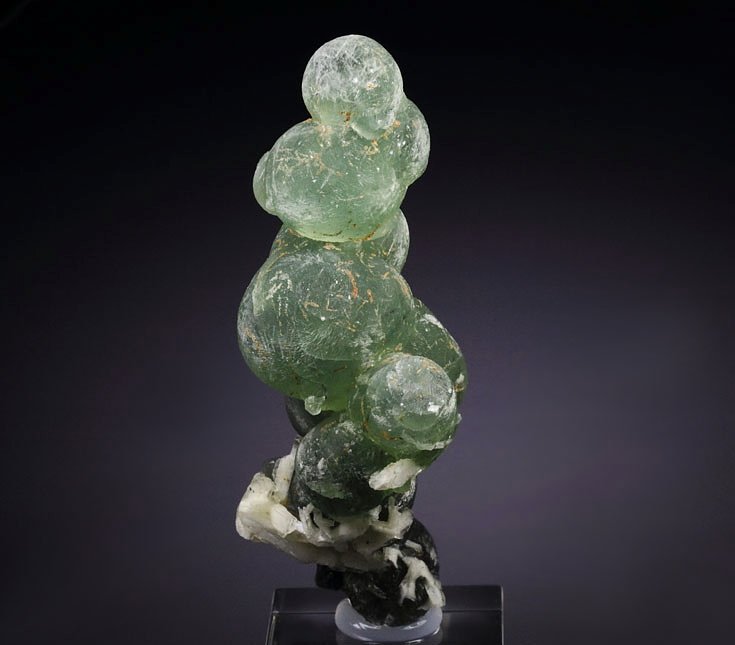 PREHNITE, EPIDOTE, STILBITE