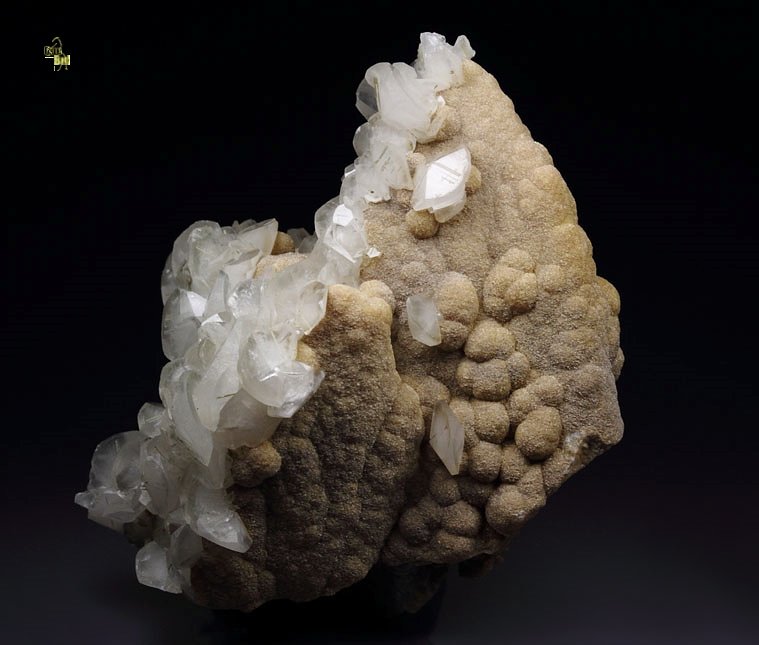 hollow DOLOMITE epimorph after CALCITE