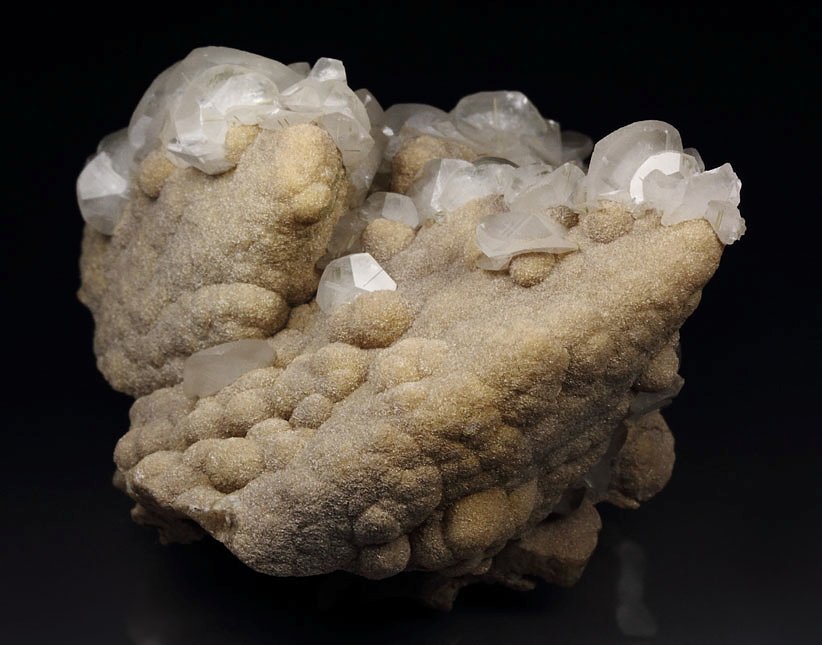 hollow DOLOMITE epimorph after CALCITE