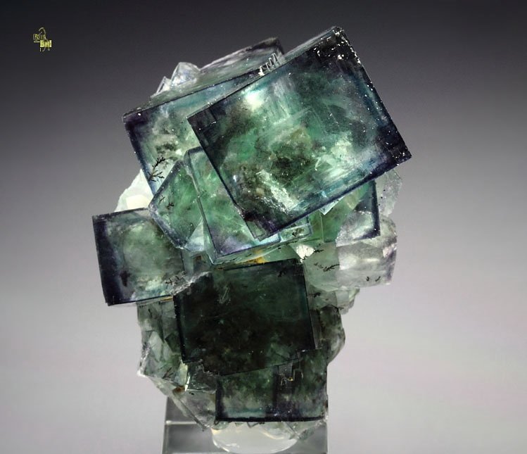 FLUORITE with PHANTOMS