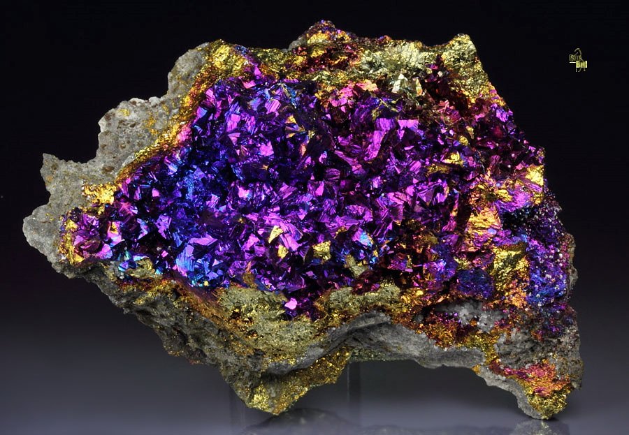 iridescent CHALCOPYRITE