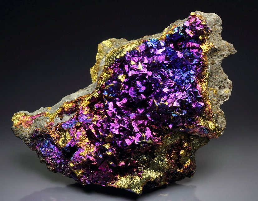 iridescent CHALCOPYRITE