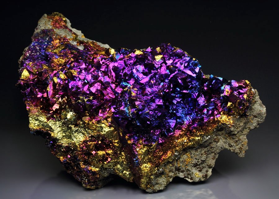 iridescent CHALCOPYRITE