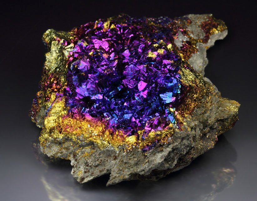 iridescent CHALCOPYRITE