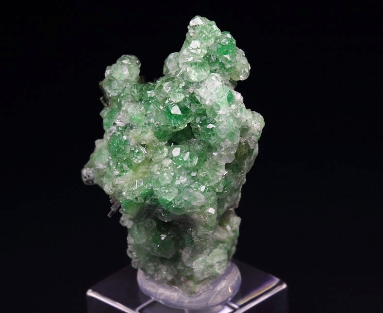 gem GARNET var. GROSSULAR var. CHROMIAN, DIOPSIDE