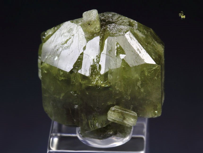 gem CHRYSOBERYL twinned