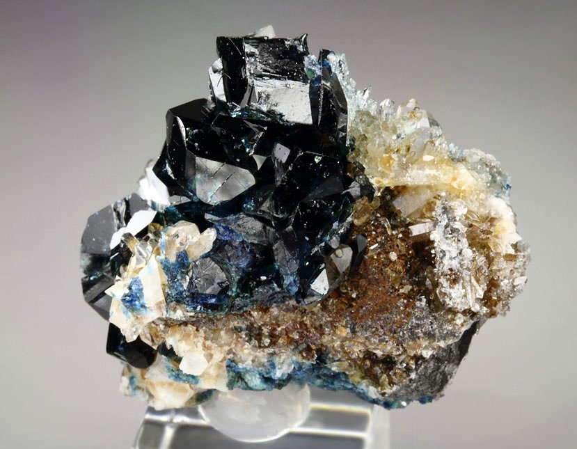 gemmy LAZULITE, QUARTZ