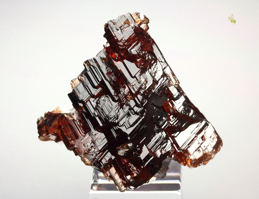 gem GARNET var. SPESSARTINE skeletal 