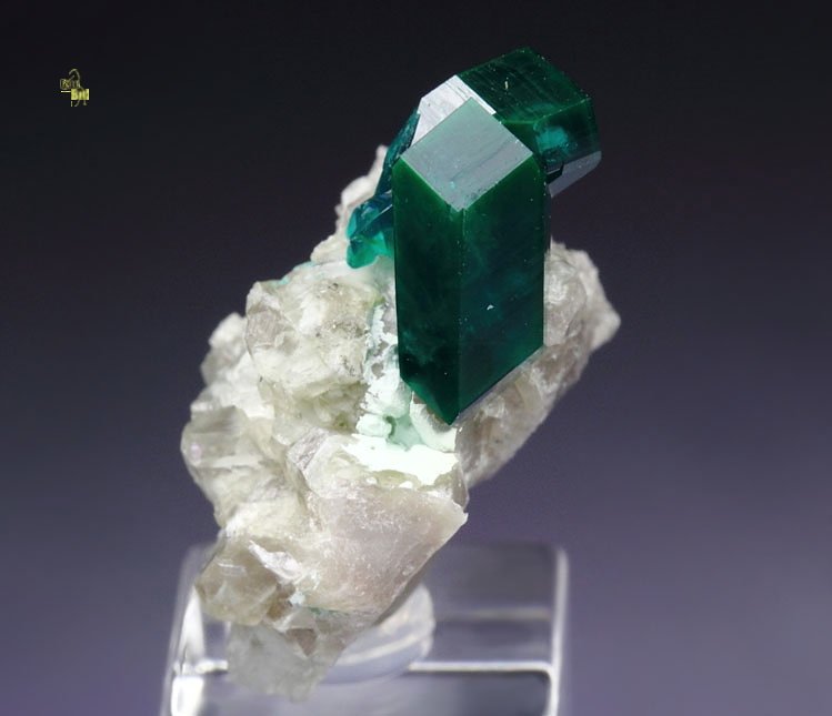 DIOPTASE, CALCITE - stabilized