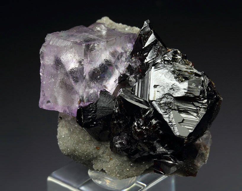 FLUORITE, SPHALERITE