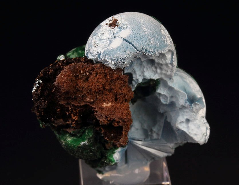 SHATTUCKITE, MALACHITE