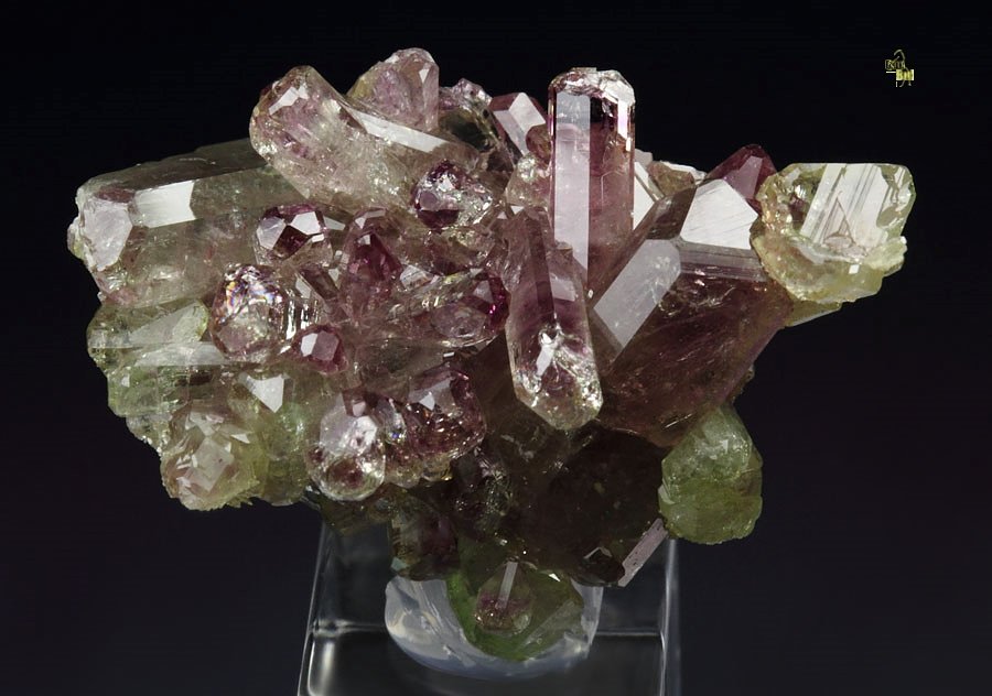 gem VESUVIANITE bi-color