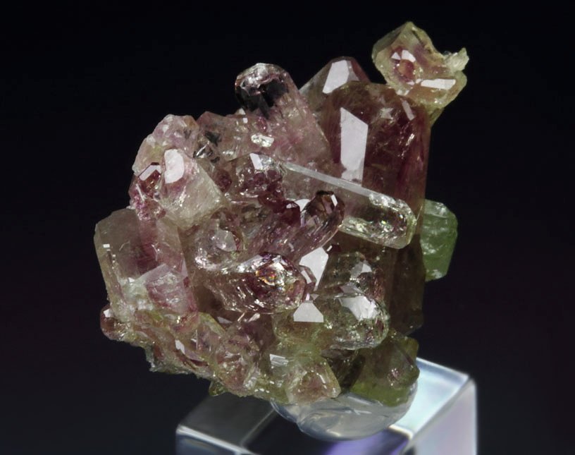 gem VESUVIANITE bi-color