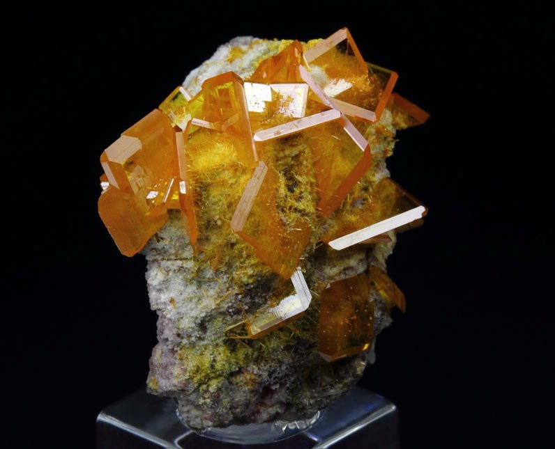 WULFENITE, MIMETITE