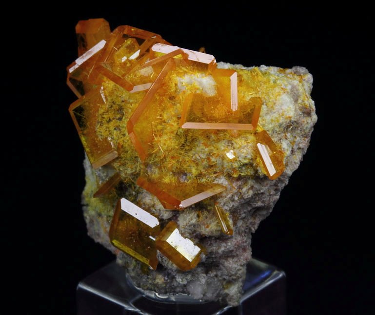 WULFENITE, MIMETITE