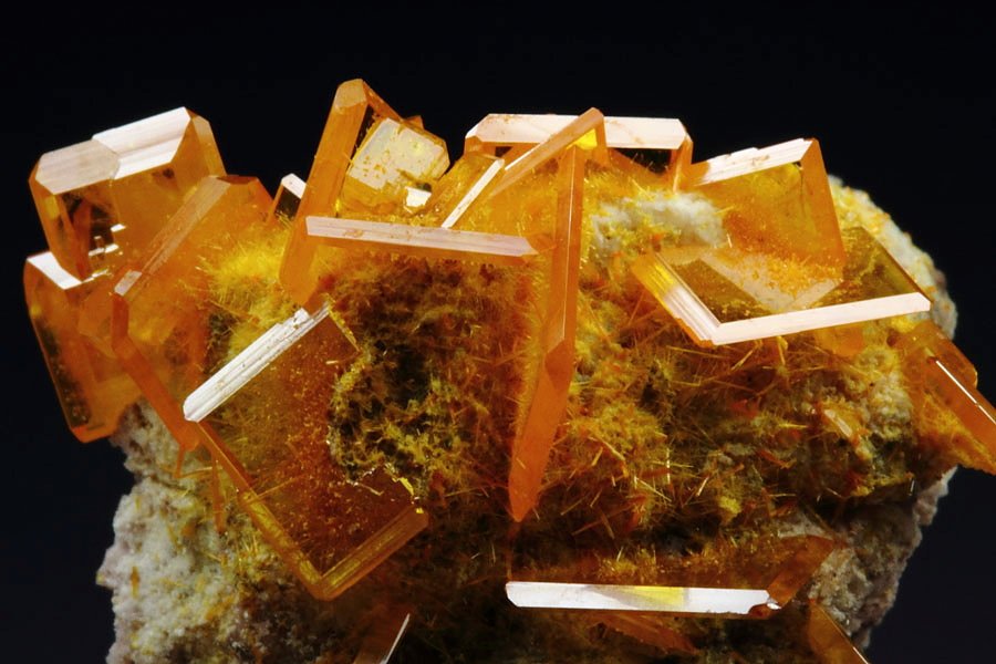 WULFENITE, MIMETITE