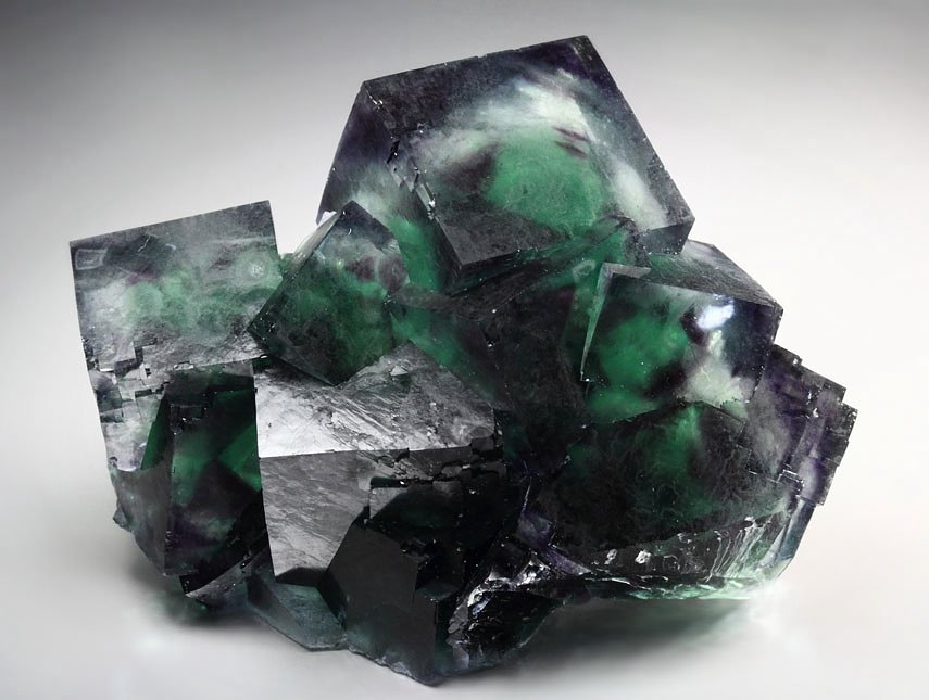 FLUORITE with PHANTOMS