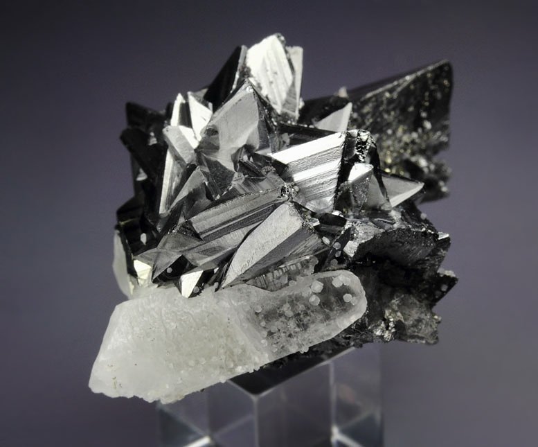 TETRAHEDRITE, PYRITE, QUARTZ